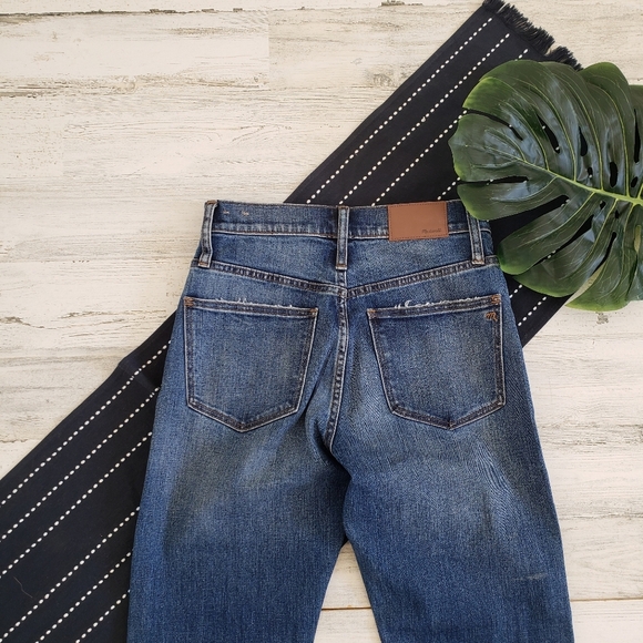 Madewell Classic Straight Leg Jeans Selvedge Edition Size 24 - Picture 11 of 12